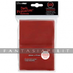 Deck Protector: Standard PRO Gloss Red (100)