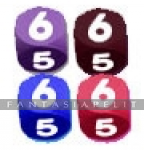 Squishy Dice Set, 4d6 (numbered)