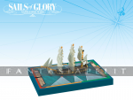 Sails of Glory -Alligator 1782 French Ship-Sloop Ship Pack