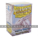 Dragon Shield: Matte Sleeves White (100)