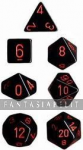 Opaque: Poly Set Black/Red (7)