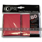Deck Protector Standard: Eclipse Pro-Matte -Red (80)