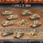 Army Box: Monty's Desert Rats (Plastic)