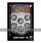Necromunda 25mm bases (10)