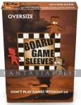 Board Game Sleeves, Non-Glare: Oversize 82x124mm (50)