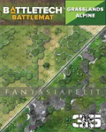 BattleTech: Battlemat C -Alpine/Grasslands