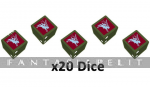 6th Airborne Division Dice Set (x20)