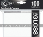 Deck Protector Standard: Eclipse Pro-Gloss Arctic White (100)