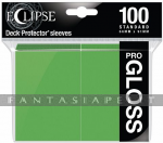 Deck Protector Standard: Eclipse Pro-Gloss Lime Green (100)