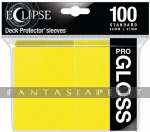 Deck Protector Standard: Eclipse Pro-Gloss Lemon Yellow (100)