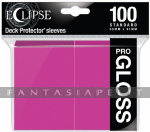 Deck Protector Standard: Eclipse Pro-Gloss Hot Pink (100)