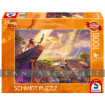 Disney Puzzle: Thomas Kinkade -Lion King (1000 pieces)