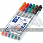 Water Soluble Markers: 6-pack