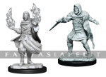 Critical Role Unpainted Miniatures: Hollow One Rogue and Sorceror Male (2)
