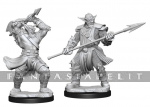 Critical Role Unpainted Miniatures: Bugbear Fighter Male (2)