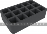 70 mm Half-Size Foam Tray with 15 Compartments