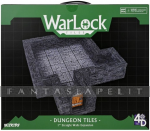 WarLock Tiles: 1 Inch Dungeon Straight Walls Expansion