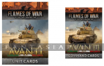 Italian Avanti Command and Unit Cards