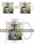 Star Wars: Mandalorian, Kid's With Me Mug