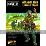 Bolt Action 2 German Heer Support Group (HQ, Mortar & MMG)