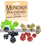 Munchkin: Polyhedral Dice Set -Tan/Brown