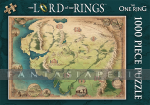 Lord of the Rings Puzzle: Eriador Map (1000 pieces)