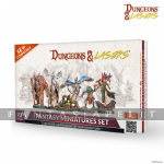 Dungeons & Lasers: Fantasy Miniatures Set