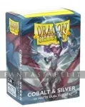 Dragon Shield: Matte Dual Sleeves Cobalt & Silver (100) kuva on linkki tuotesivulle: Dragon Shield: Matte Dual Sleeves Cobalt & Silver (100)