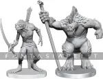 Pathfinder Deep Cuts Unpainted Miniatures: Xulgath Skirmisher & Stoneliege (2) kuva on linkki tuotesivulle: Pathfinder Deep Cuts Unpainted Miniatures: Xulgath Skirmisher & Stoneliege (2)