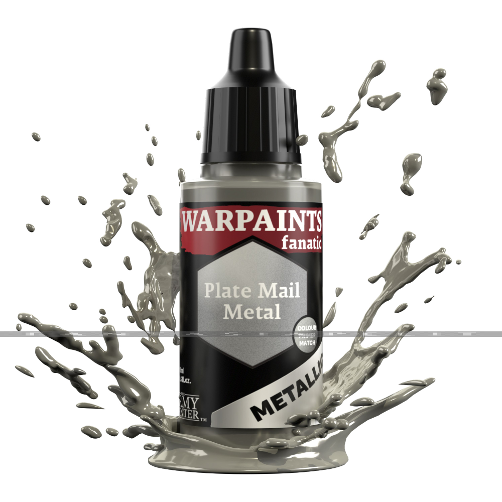 Warpaints Fanatic Metallic: Plate Mail Metal - kuva 2