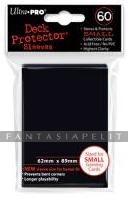 Deck Protector: Small Black Sleeves (60) (Yu-Gi-Oh! Size)