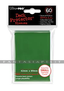 Deck Protector: Small Green Sleeves (60) (Yu-Gi-Oh! Size)