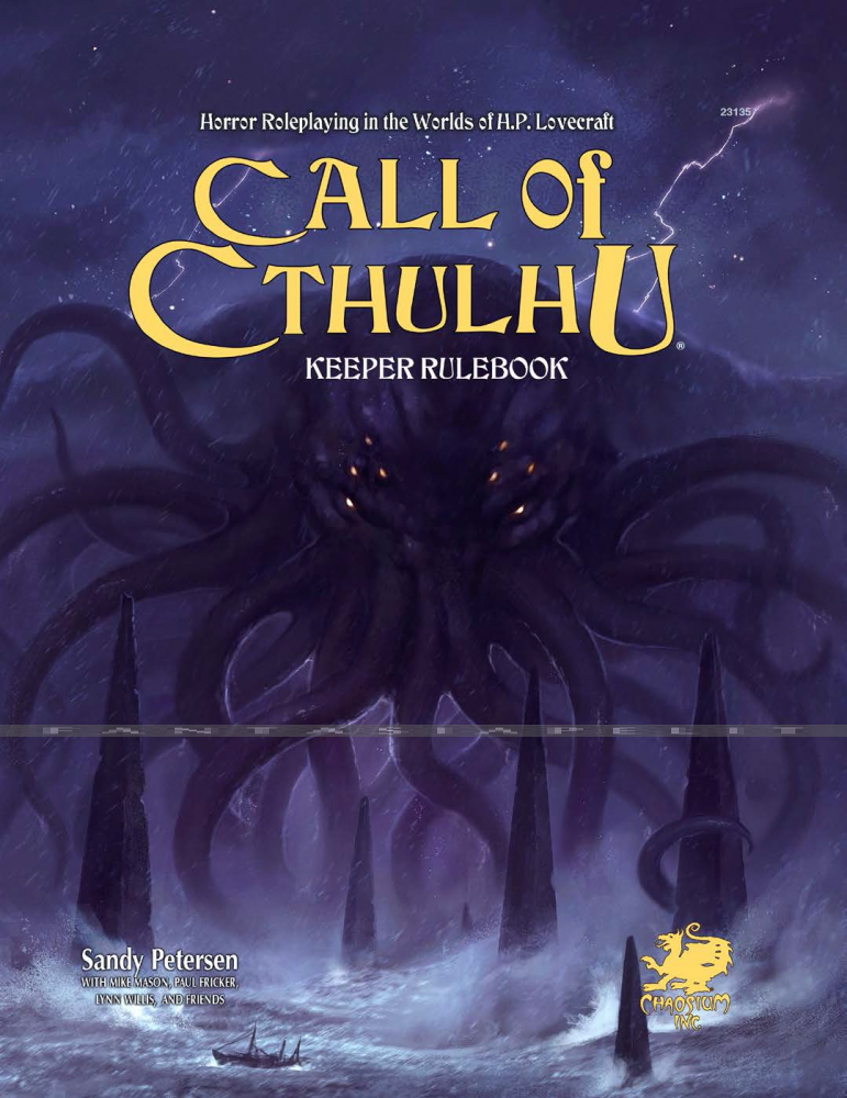 Call Of Cthulhu RPG 7th Edition Keeper Rulebook (HC)
