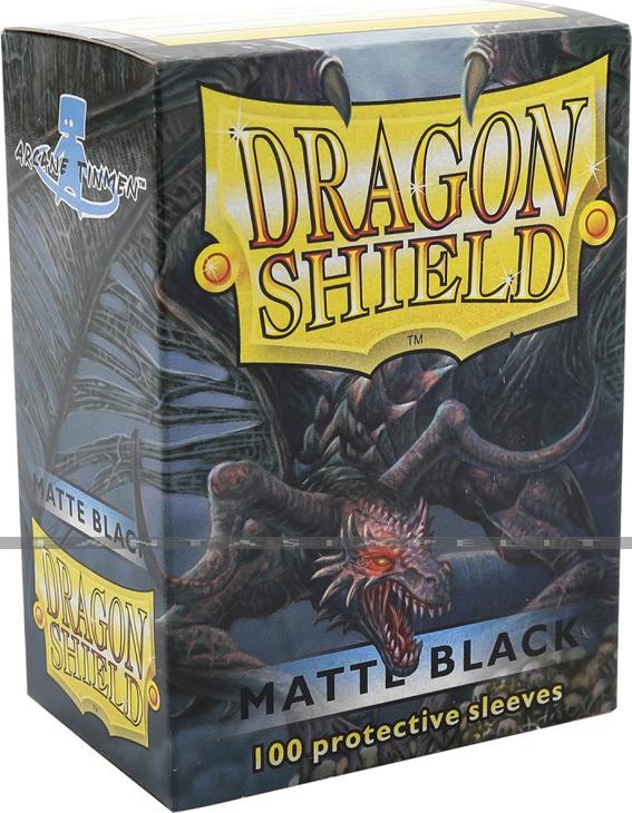 Dragon Shield: Matte Sleeves Black (100)