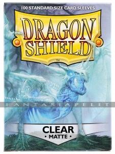 Dragon Shield: Matte Sleeves Clear (100)