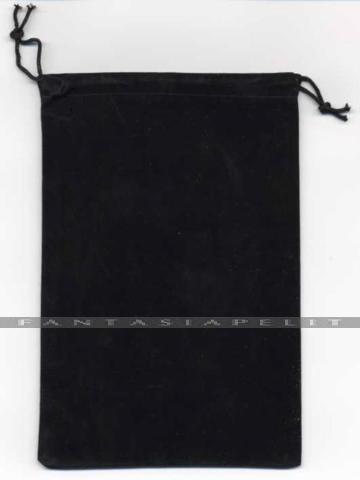 Black Velour Dice Pouch (small)