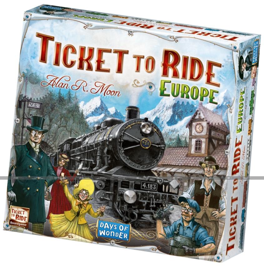 Ticket to Ride: Europe (suomeksi)