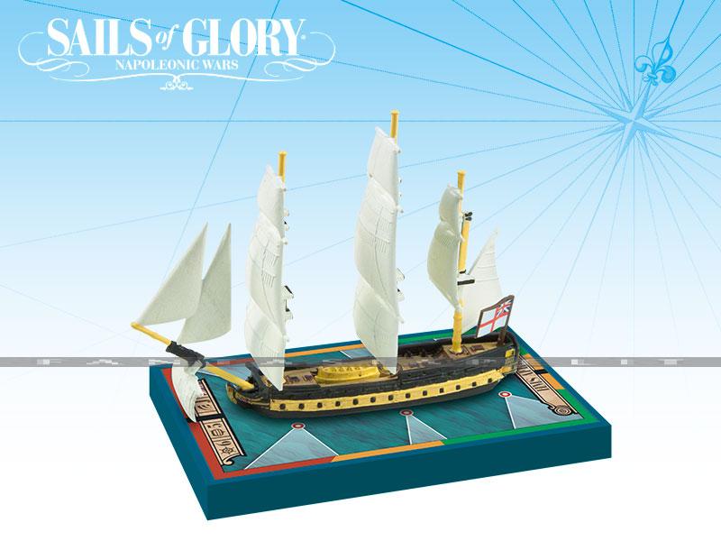 Sails of Glory -HMS Africa 1781 / HMS Vigilant 1774 S.O.L Ship Pack