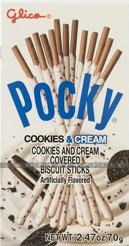 Pocky Sticks: Cookies & Cream Flavour