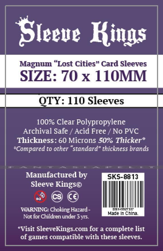 Sleeve Kings Magnum ''Lost Cities'' Card Sleeves (70x110mm) (110)