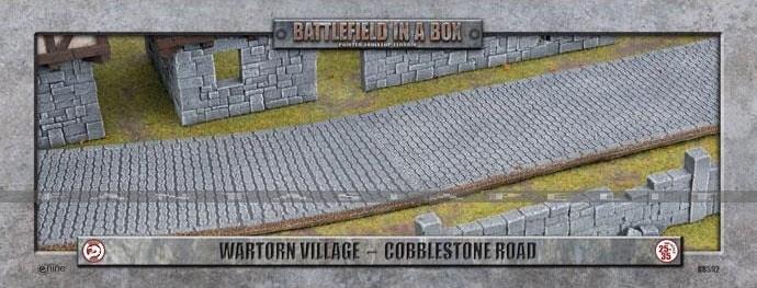 Battlefield in a Box - Wartorn Village: Cobblestone Road (30mm)