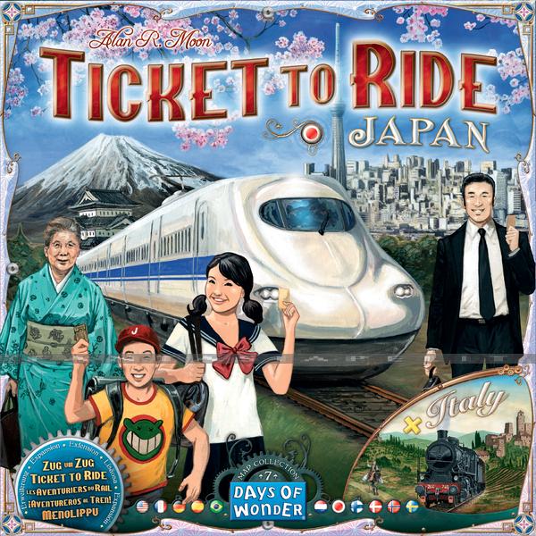 Ticket to Ride Map Collection 7: Japan + Italy