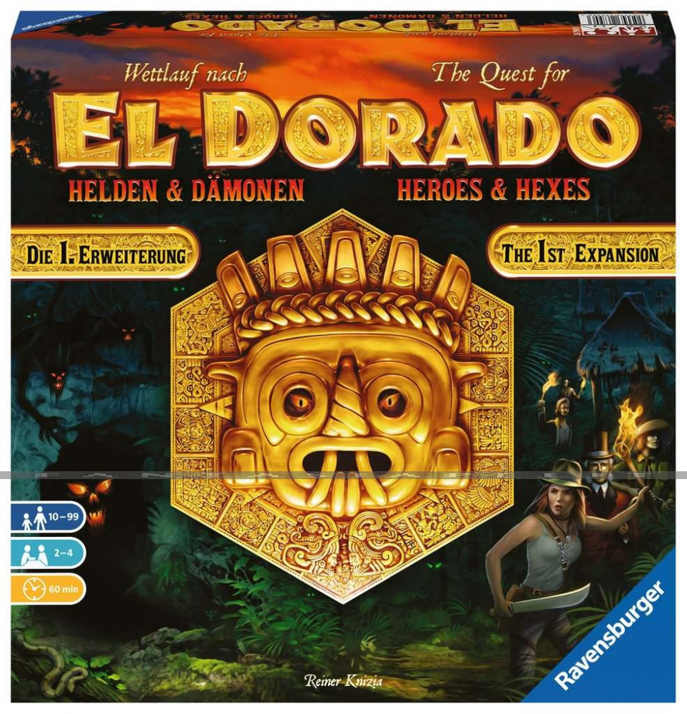 Quest for El Dorado: Heroes and Hexes Expansion