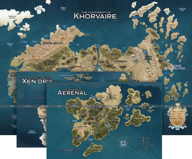 D&D 5: Eberron Map Set