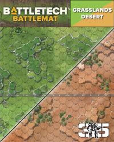 BattleTech: Battlemat A -Desert/Grasslands