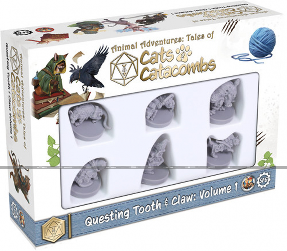 Animal Adventures: Cats & Catacombs Questing Tooth & Claw 1
