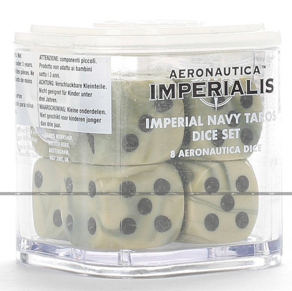 Aeronautica Imperialis: Imperial Navy Taros Dice Set (8)