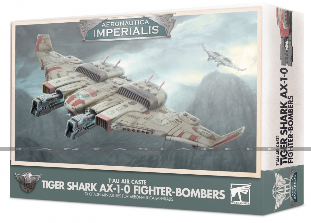 Aeronautica Imperialis: Tau Air Caste Tiger Shark AX-1-0 Fighter-Bombers (2)