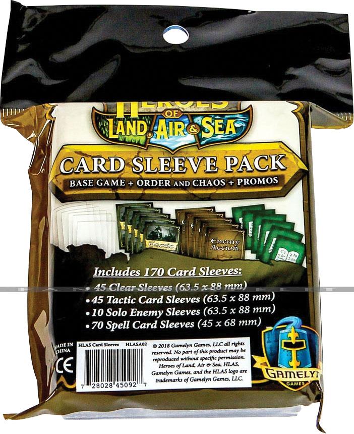Heroes of Land, Air & Sea: Card Sleeve Pack