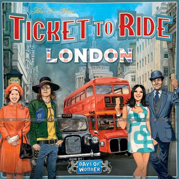 Ticket To Ride: London (suomeksi)